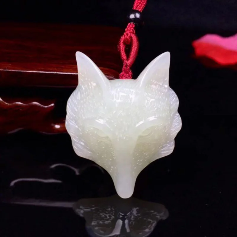 

Hotan White , Pendant Men and Women, Jade Necklace