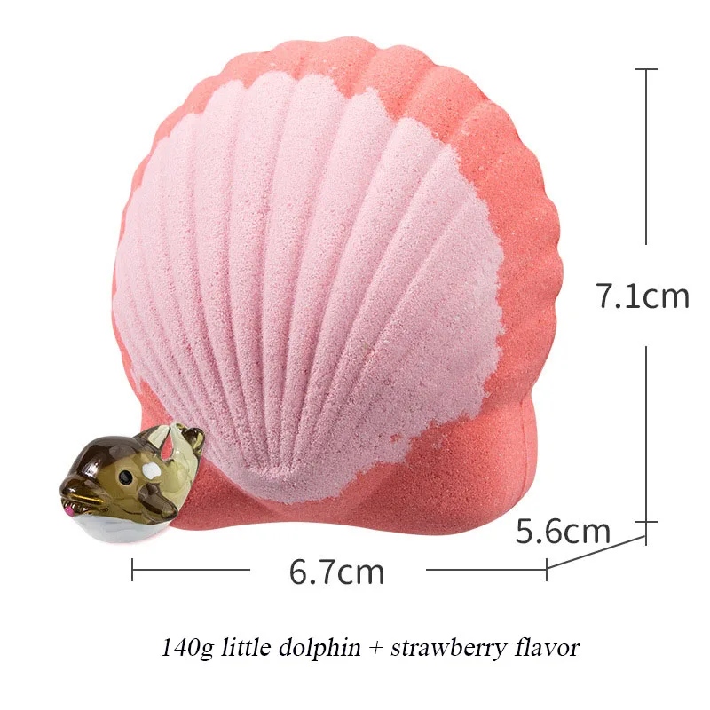 ลูกบอลเกลือทะเลสำหรับหอยเชลล์ขนาด140กรัมลูกบอลเกลือขัดผิวน้ำมันหอมระเหยลายดอกไม้ไฟโตอะโรมาติกสำหรับ Relief ความเครียด5ชิ้น