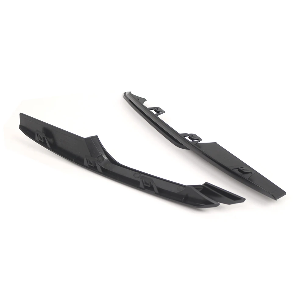 

Car Exterior Upgrade Black Lower Grille Trim Bumper Bumper Insert ABS Plastic OEM 51117279697 OEM 51117279698 Non-deformable