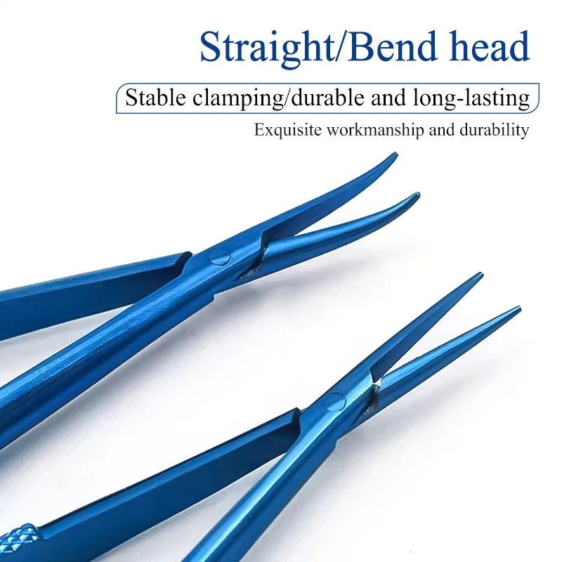 Ophthalmic Surgical Instrument Set 14/16/18CM 4-piece Forceps/Needle Holder/Scissors