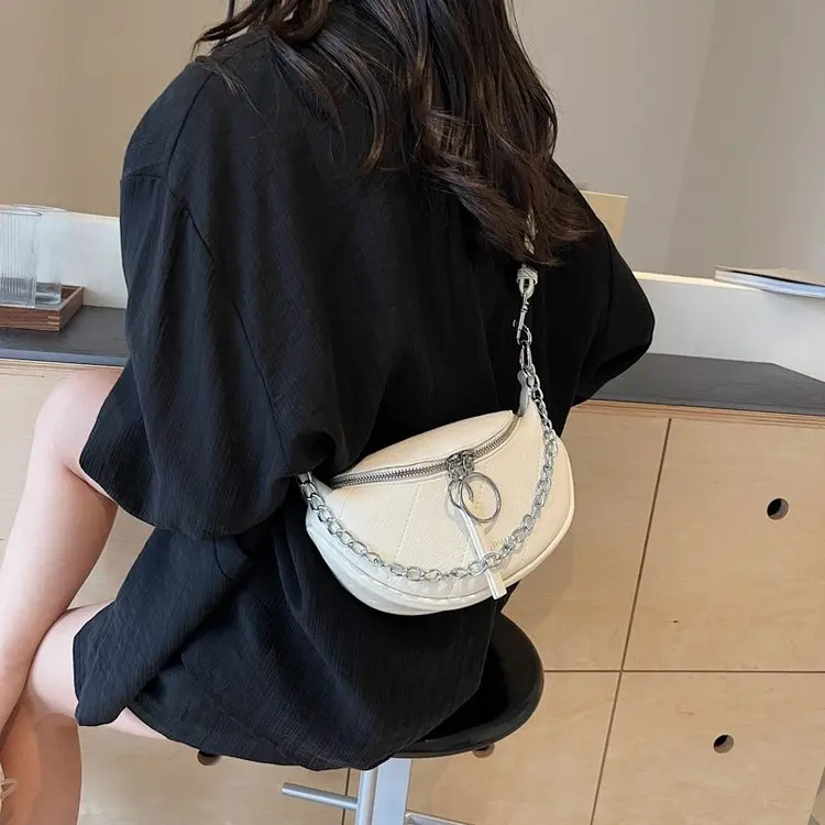 

2026 New Women's Chain Bag - Light Luxury, Trendy Minimalist, Fashionable & Versatile Crossbody/Shoulder Bag