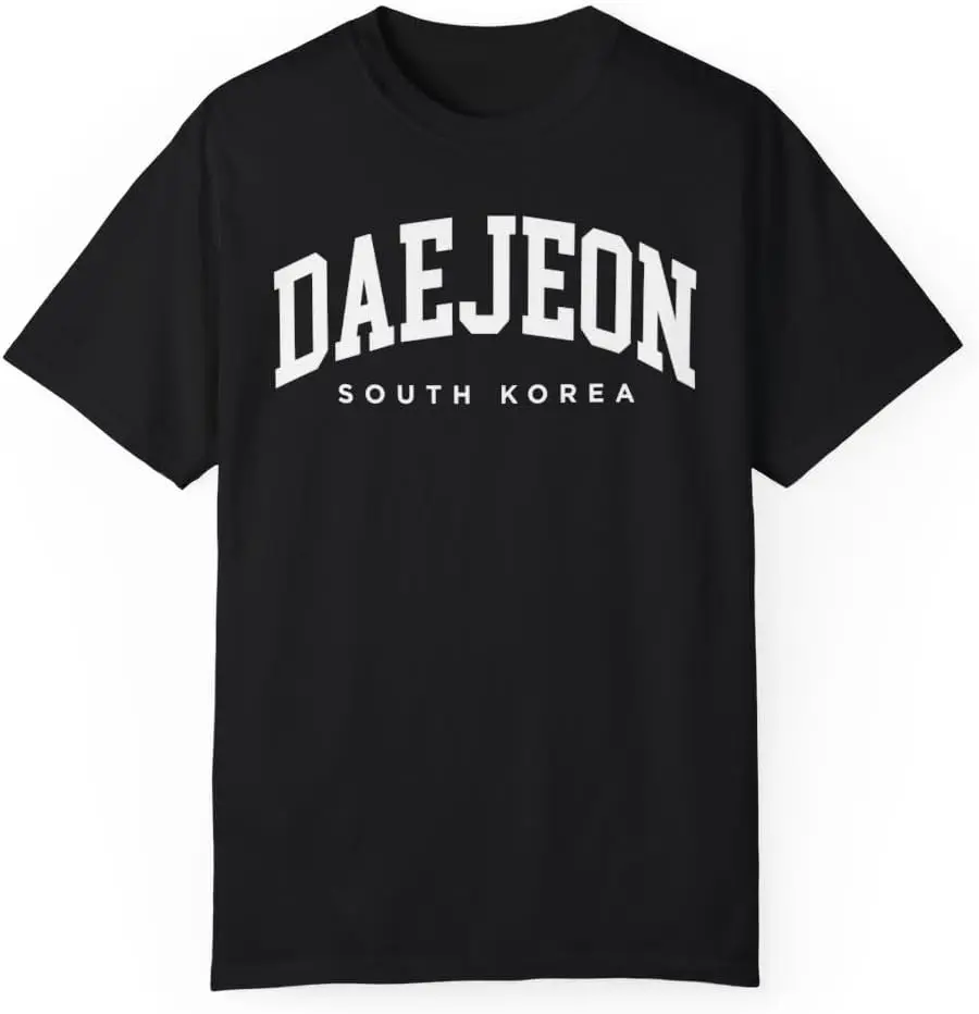 Daejeon South Korea Adult Unisex Comfort Colors Short Sleeve T-Shirt