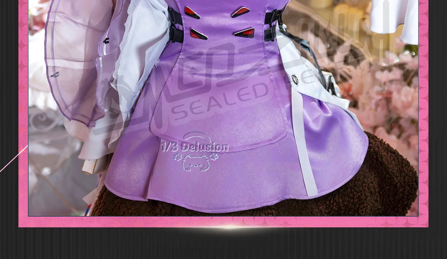 

Arknights Endfield Ardelia Cosplay Costume Anime Party Role Play Halloween Outfits for Woman 1/3 Delusion