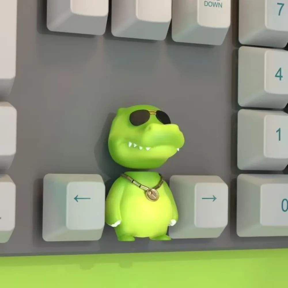 Arrow Animate Animal Keycap Puppy Rabbit Game Fan Buttons 1U Keys Caps for DIY Mechanical Keyboard Personalized High-Value Gifts
