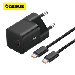 Baseus 20W USB C Charger Support Type C PD Fast Charging Portable Charger For iPhone 15 14 13 12 11 Pro Max 8 Plus Quick Charger