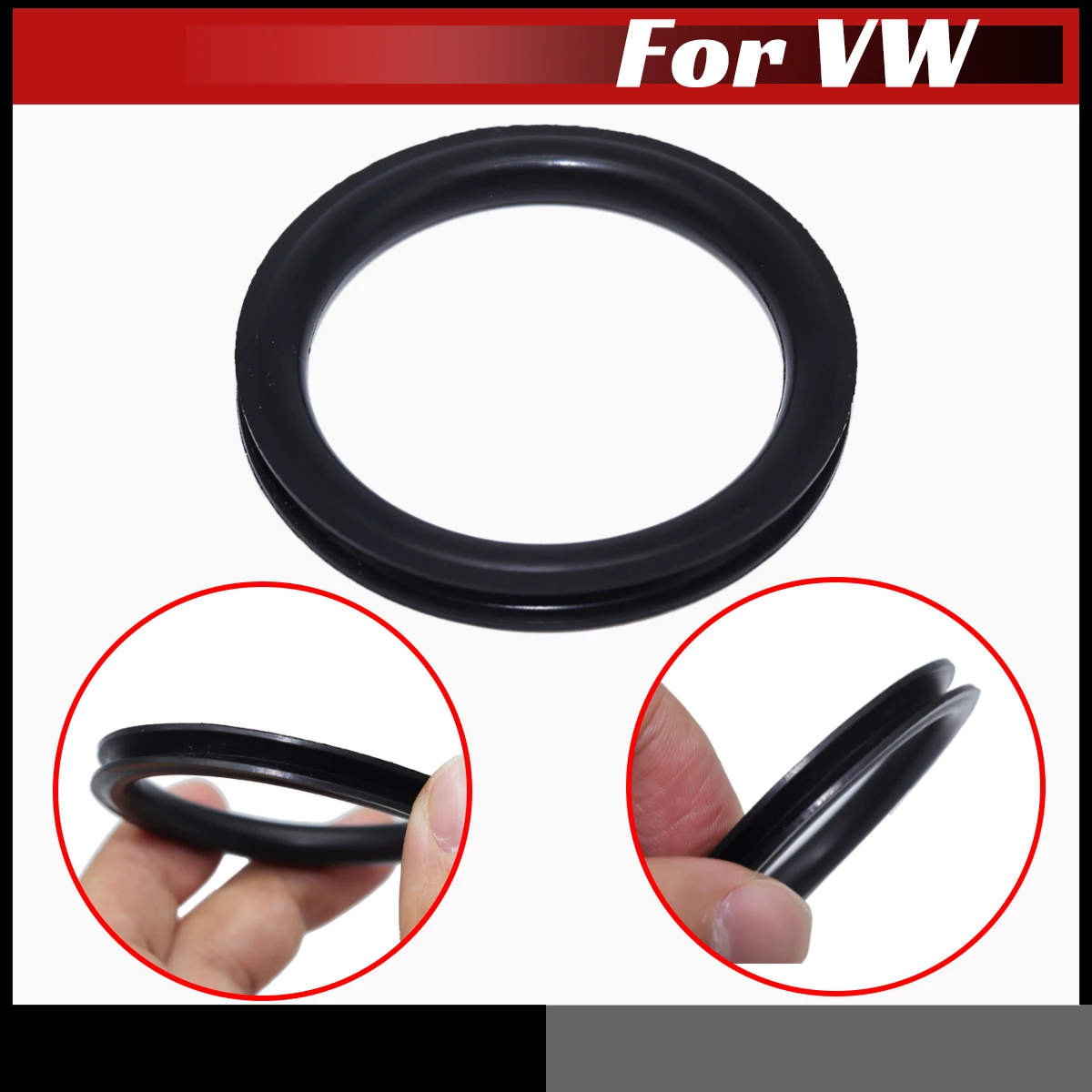 

Fuel Cap Seal for VW Tipo 1 Mexico Touareg Touran Tank Filler Neck Repair V Shape O-ring Rubber Gasket Washer 55x5mm Accessories