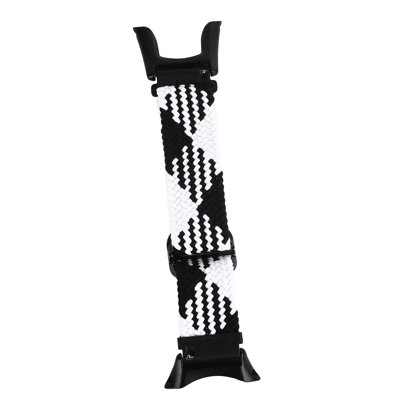 Нейлоновый эластичный ремешок для часов, совместимый быстросъемный ремешок для спортивных часов с отвертками, черный, белый цвет