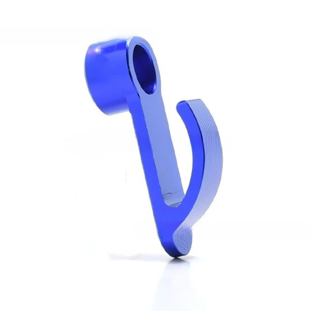 

Aluminium Alloy Motorcycle Helmet Hook Heavy Duty Single Hole Motorbike Storage Hook Universal Design Motorcycle Hanger