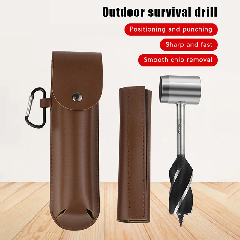 

【Новинка】инструменты для выживания на открытом воздухе, деревообрабатывающие инструменты, ручные шнековые сверла, строительные установки, ручная дрель, перфоратор, инструмент для кемпинга, пешего туризма