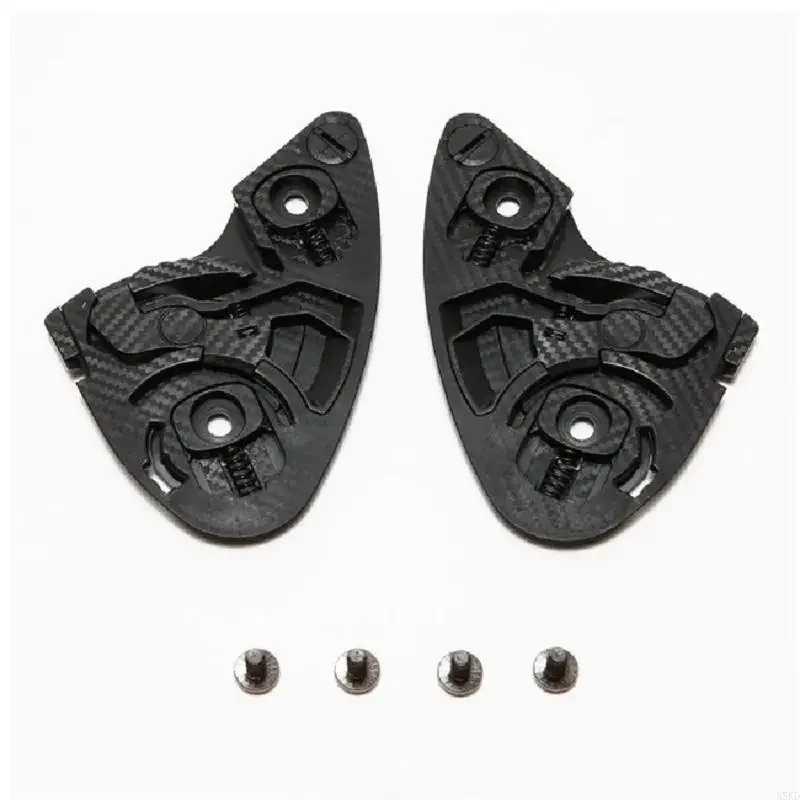 

1 Pair Face Shield Windshield Visors Base with Screw Helmets Accessory for CWR-1/RF-1200 Helmets Visors Gear Base Plate