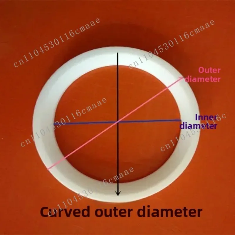 

New 10 Pieces of 80 Ball Valve Sealing Ring Q41 White Plastic King Gasket, Ball Core Gasket, 3-inch Ball Valve Seat