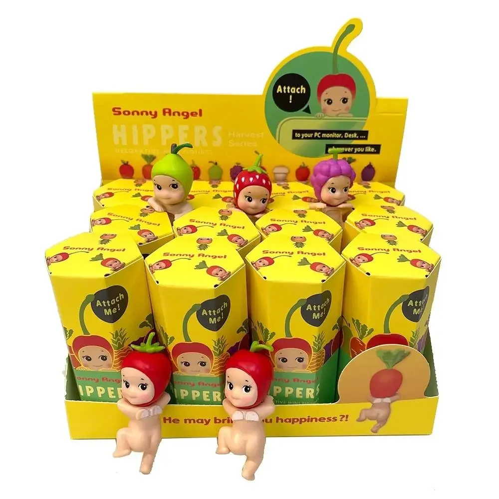 Sonny Angel 20th Anniversary Harvest Series Blind Box Anime Figures Fruit Vegetable Dolls Perfect Gift for Children Ornaments