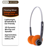 MIFO FIITII HiFiFree Over Ear bluetooth 5.4 Retro headphones Long Battery Life Retro Bass Handfree Open Sports Headphones
