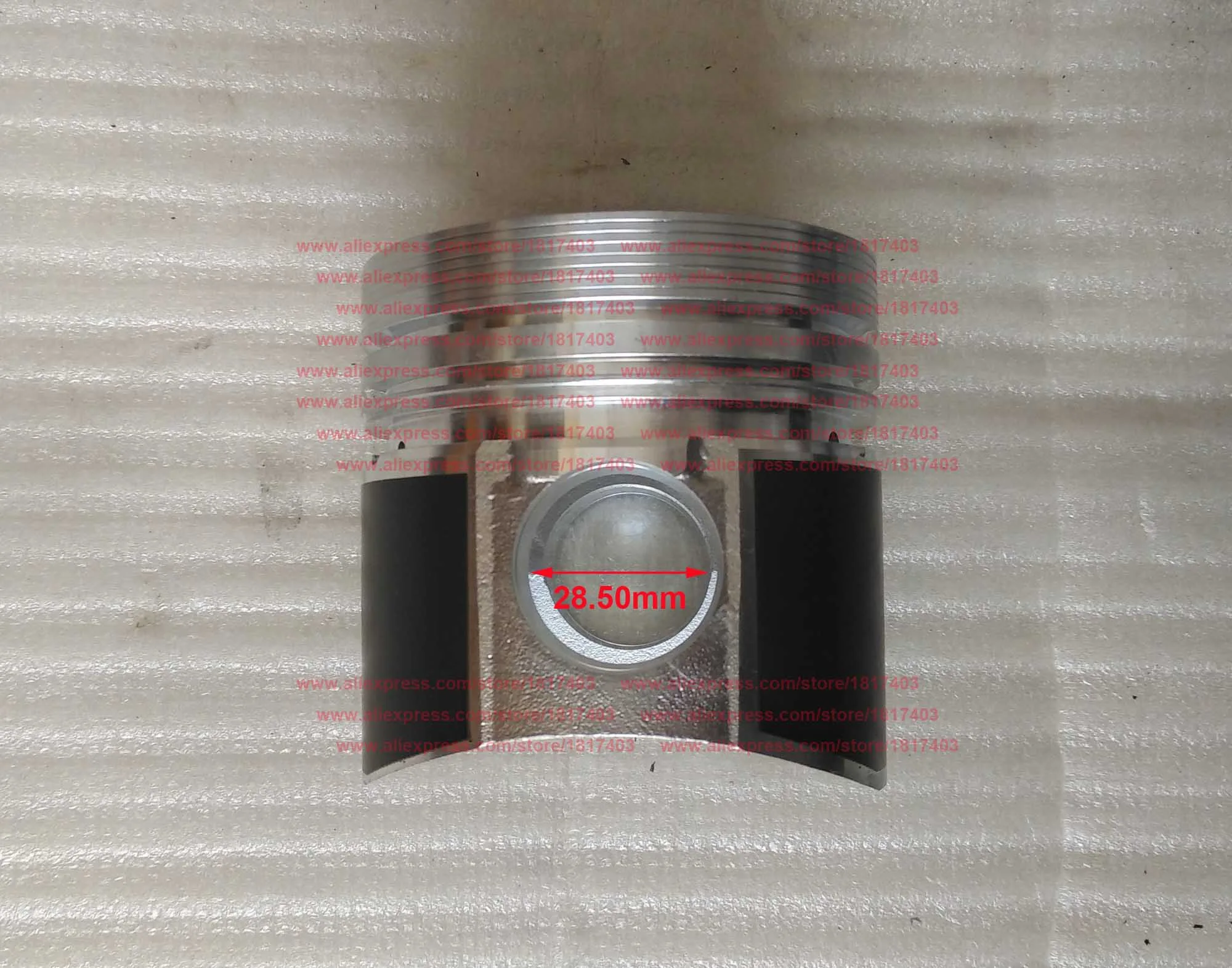 Laidong 4L22B Piston + Cylinder liner (Cylinder sleeve) + Piston ring set, Laidong engine parts, 4L22B