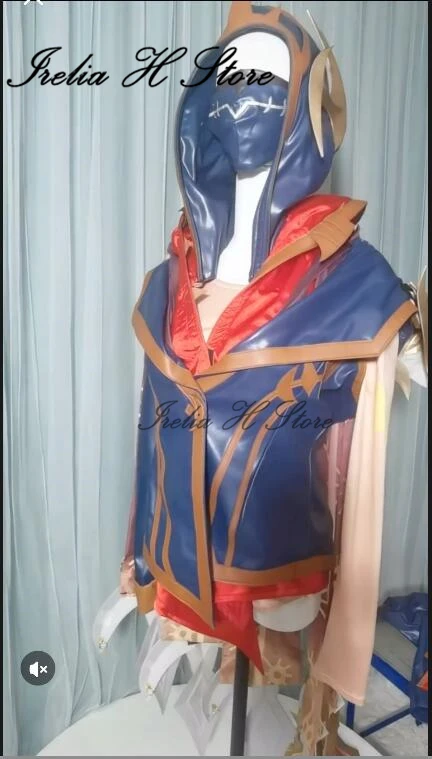 Disfraz de Irelia H Store LOL High Noon Talon, disfraz de Cosplay con zapatos, Cosplay de Halloween para hombre, tamaño personalizado hecho