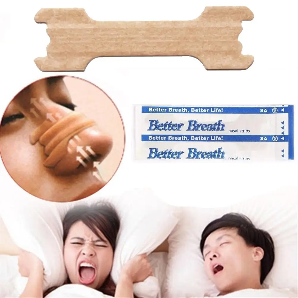 10/30/50Pcs Nasal Strips for Snoring Nasal Obstruction Relief Extra Strength Anti Snoring Solution for Men, Women