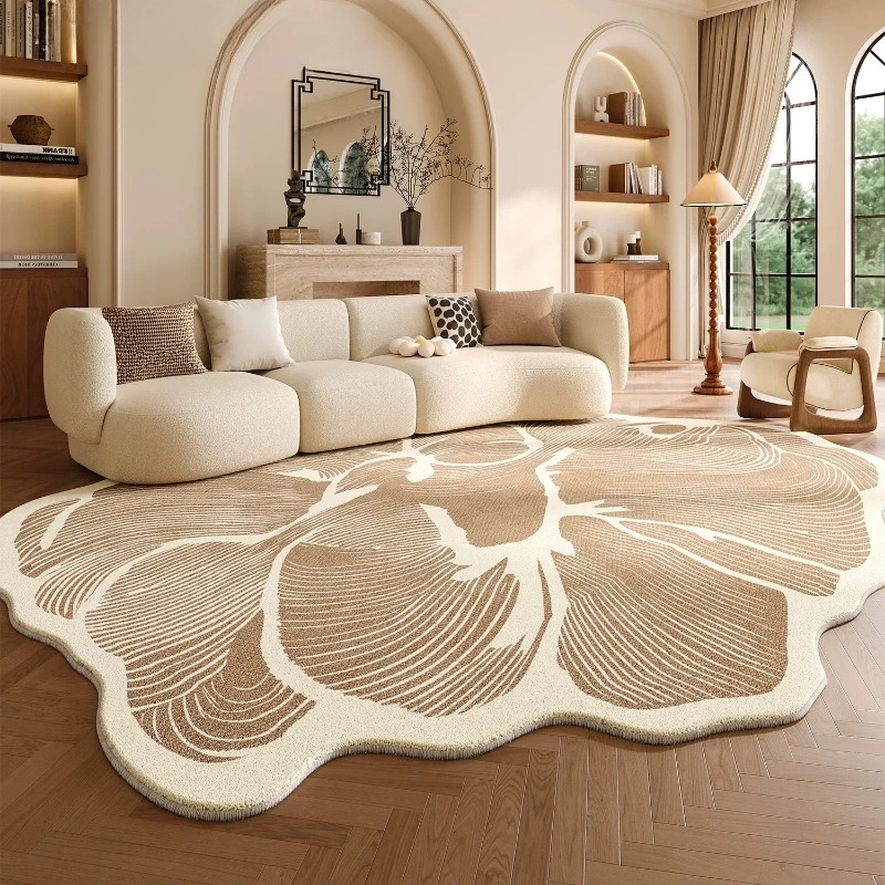 Aesthetic Modern Carpet Living Room Sofa Minimalist Custom Floor Luxury Rugs Lounge Living Room Dywan Do Salonu Home Decoration