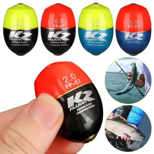 Imagen 2 del producto Flotador de pesca ABS duradero, boya para pesca en roca, flotadores de pesca en mar, palo luminoso insertado, accesorios para aparejos de pesca