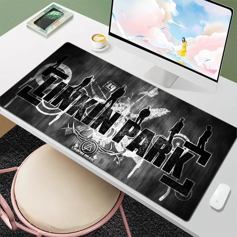 L-Linkin Hot Band Park لألعاب الكمبيوتر لوحة مفاتيح كبيرة مكتب كبير ماوس حصيرة وسادة مطاطية مضادة للانزلاق الفئران الكمبيوتر #6