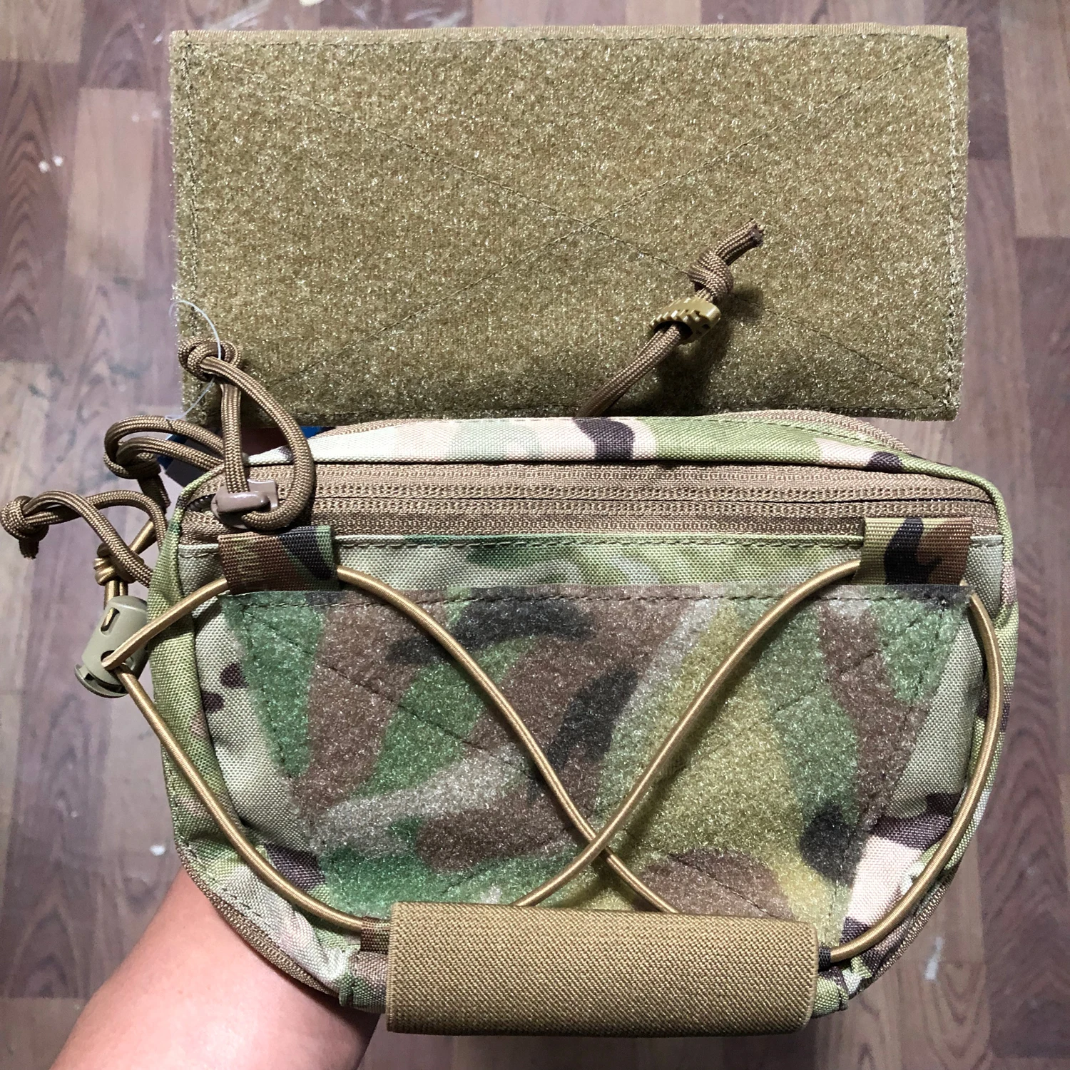 

Airsoft D3CRM Chest Hanging Medical Pouch Tactics EDC Chest Rig Pouch Gear Drop Down Extended Storage Abdominal Bag ﻿