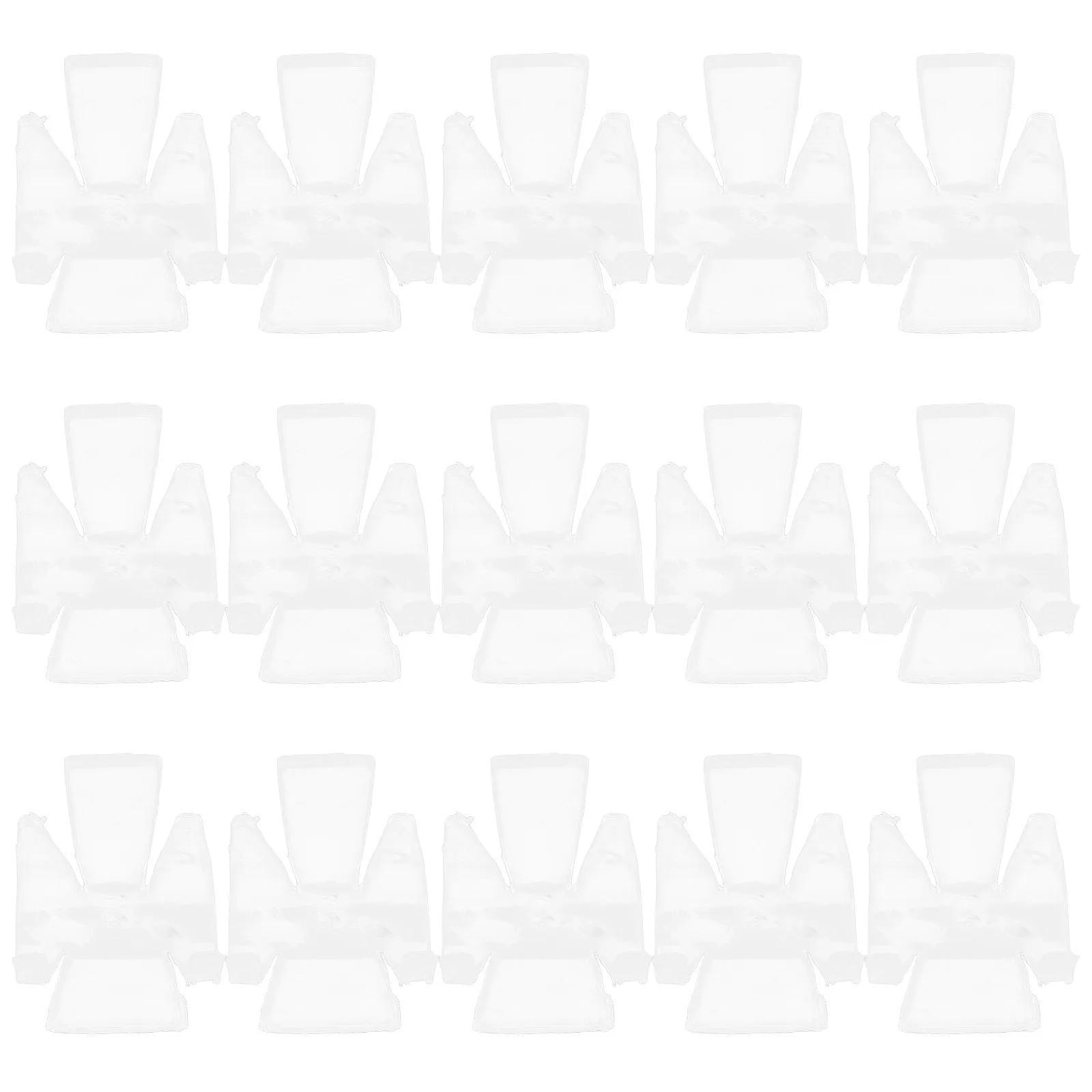20Pcs Mineral Crystal Display Stand Clear Acrylic Rock Specimen Holder Lightweight Display Stands for Collectibles
