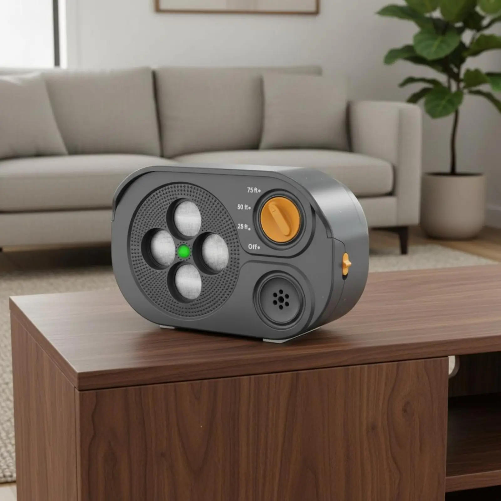 

Automatic High-Frequency Bark Deterrent Long Range High-Frequency Bark Deterrent Anti Barking Device 3 Mode Settings for Indoor