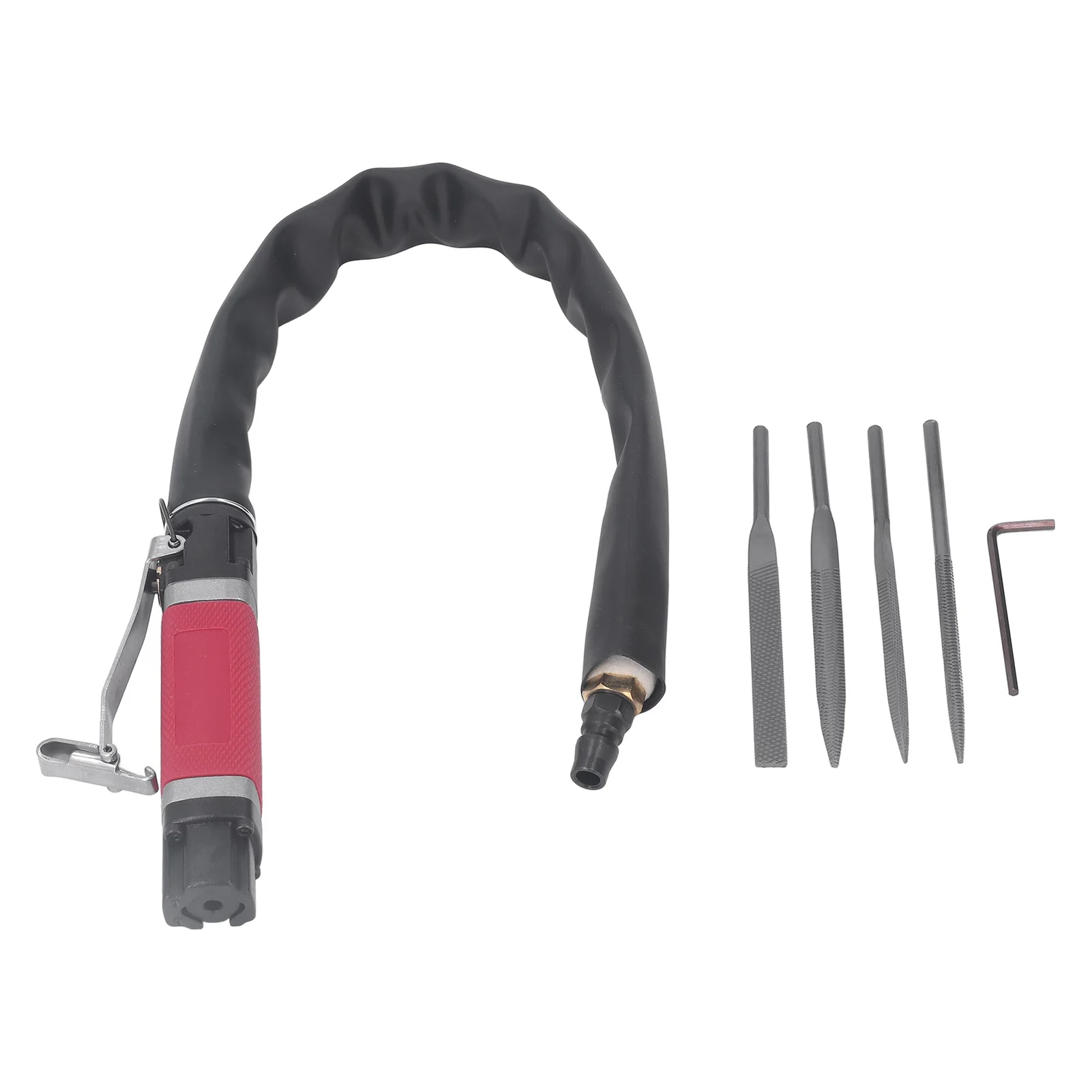 Pneumatic Reciprocating File 5mm Stroke 4000rpm Alloy Steel Air Body Saw File for Trimming Chamfering Deburring