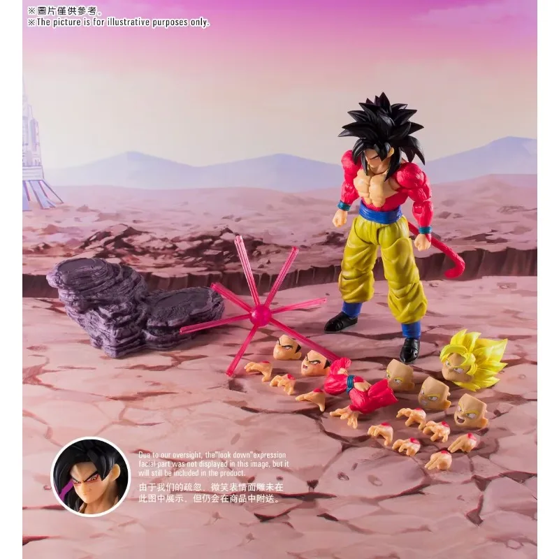 Auf Lager Dragon Ball Demoniacal Fit SSJ4 SSJ Son Goku Wild Power GT Köpfe Anime Action Figure Geschenke Spielzeug Sammlung