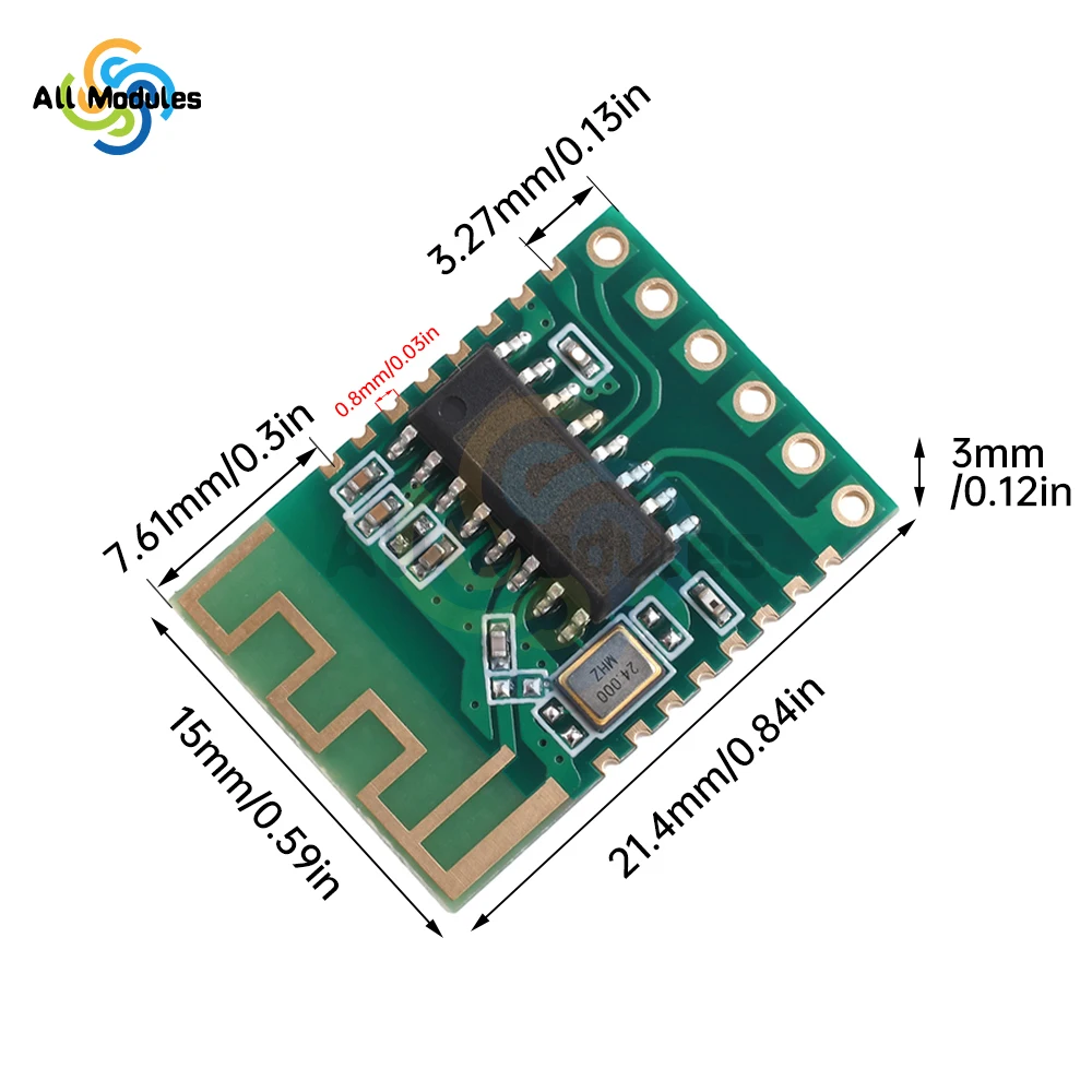 JDY-68A Dual-Mode BT Audio BT 5.1 Audio+BLE Dual-Mode BT Module Low Power Control PCB JDY-68