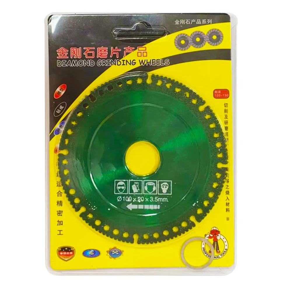 Lama per sega multifunzionale composita per smerigliatrice angolare a disco da taglio da 100mm per vetro ceramico per piastrelle di marmo