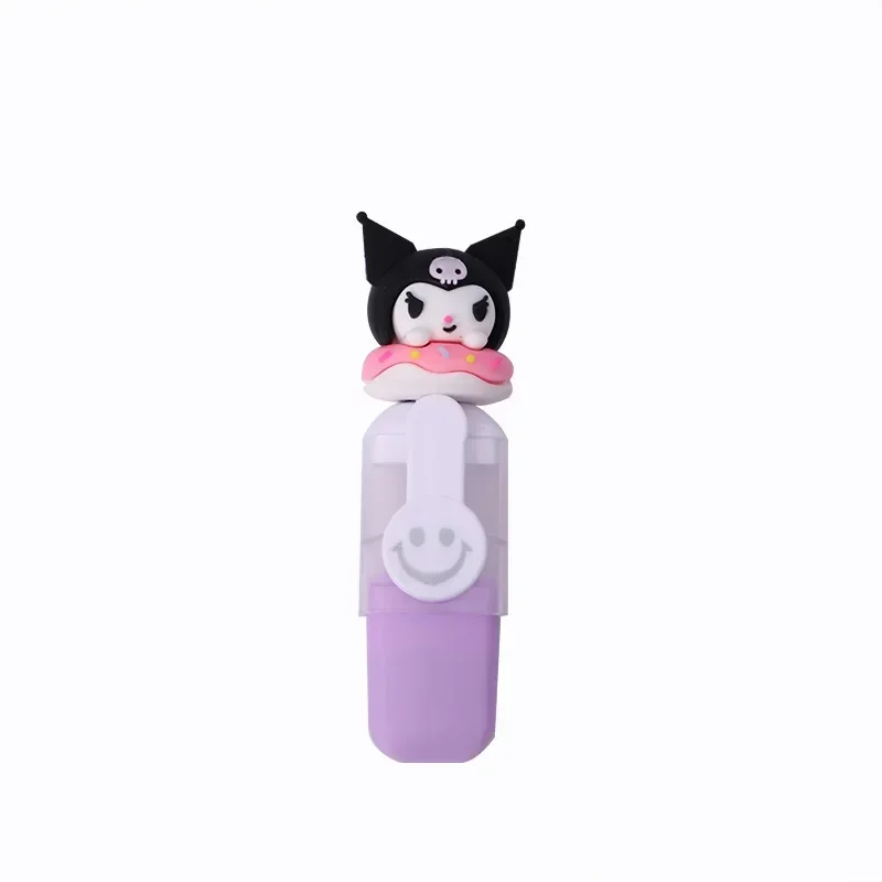 Imagem -06 - Sanrio Marcador 624 Peças Mini Marcador de Cor Kawaii Kuromi Minha Melodia Canetas de Pintura Fofas para Crianças Meninas Canetas de Presente Requintadas