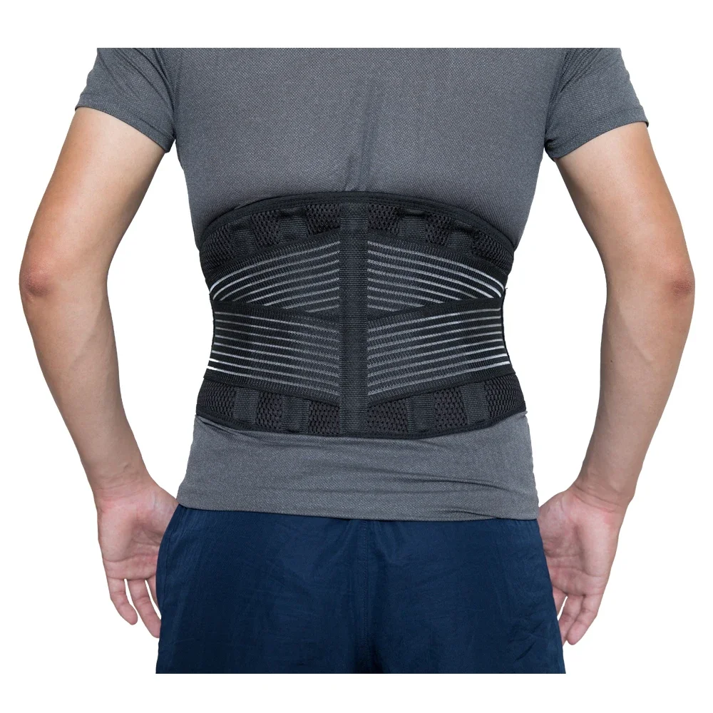 Lumbar Back Support Brace Posture Corrector Adjustable Waist Belt