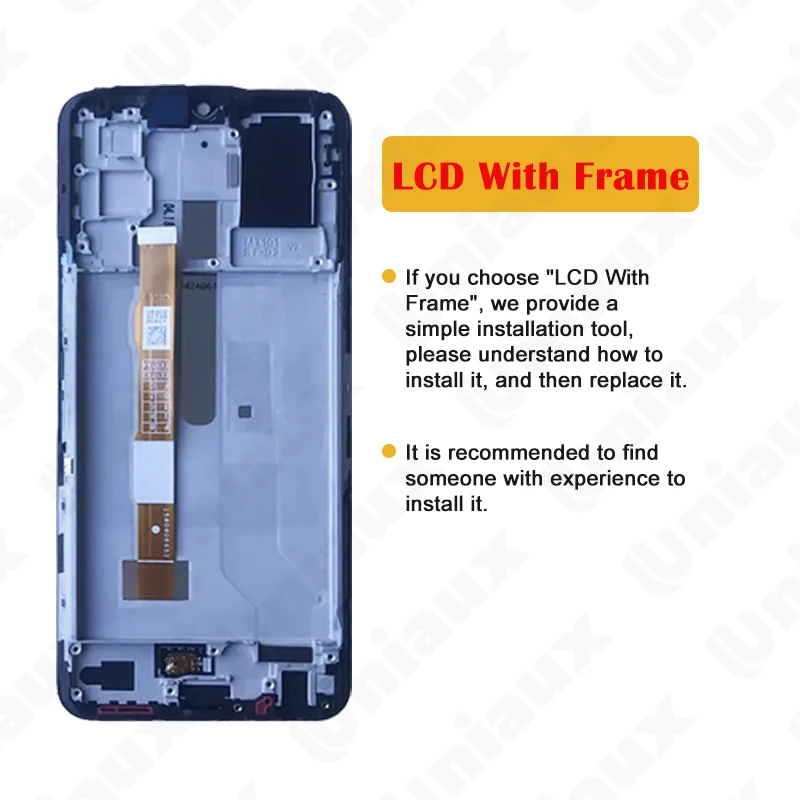 LCD Display Touch Screen Digitizer Assembly, peças de reposição para VIVO Y53S 5G, V2111A, V2058, 6,58"