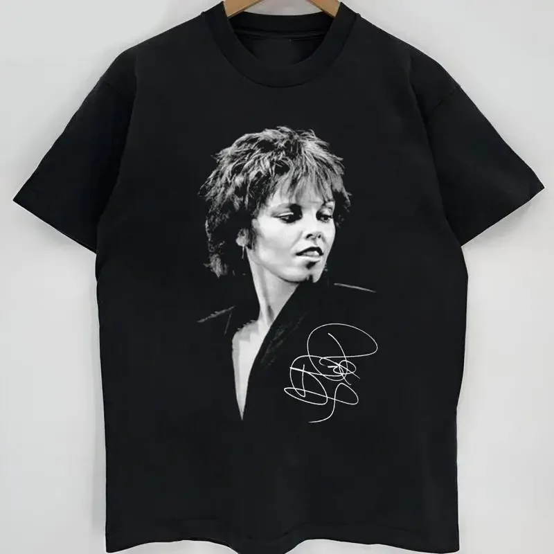 Vtg Pat Benatar Singer Shirt Hot Black Cotton T