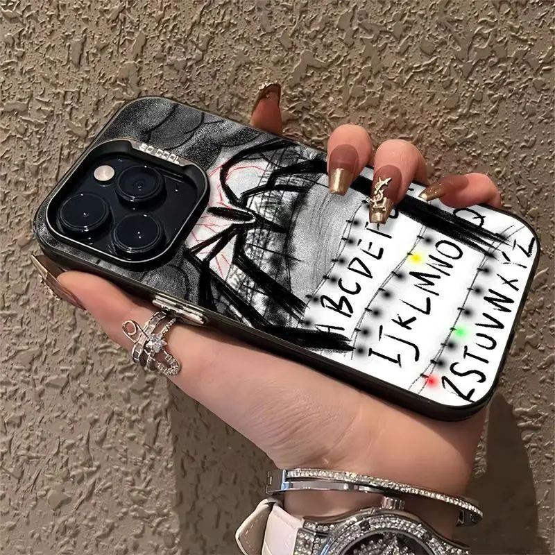 الاتجاه كول التحكم التلاعب الإنجليزية العنكبوت قضية الهاتف آيفون 17 16 15 14 13 12 11 بروماكس 17Air 17Pro جراب هاتف #5