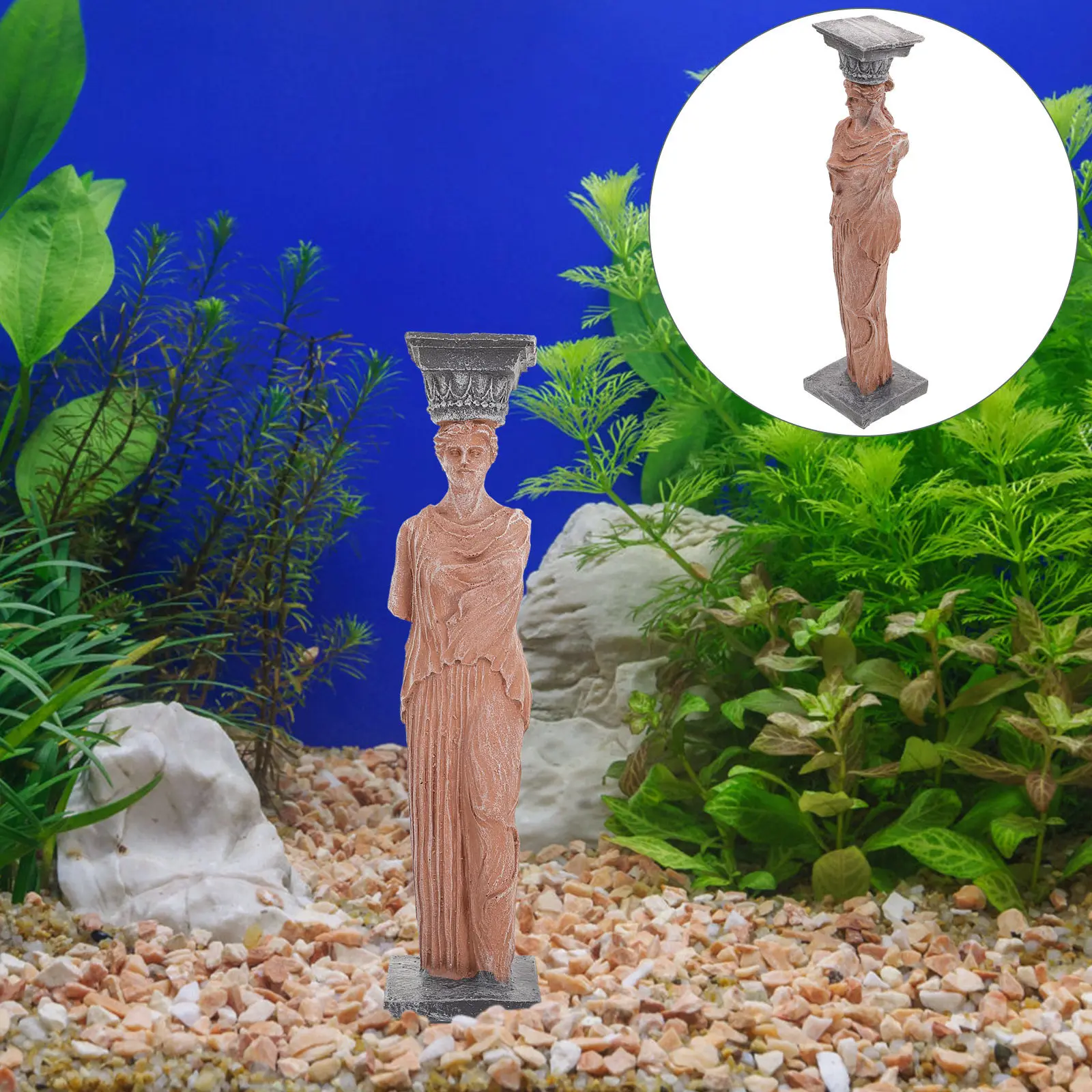 1개 해골 모양 수족관 장식품 독특한 레진 조각상 어항 - Aquarium Fish Unique 리뷰 및 가격