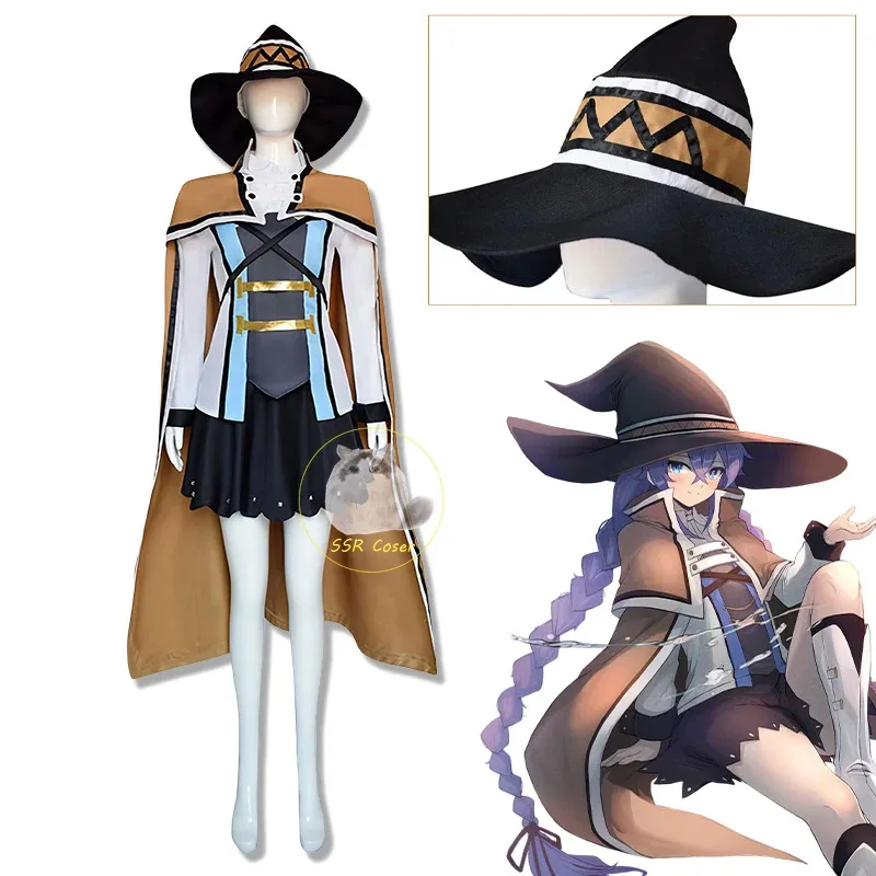 25COSMushoku Tensei：Jobless Reincarnation Cosplay Roxy Migurdia Cosplay Costume Dress Uniform Outfits Halloween Carnival Suit Gi - view 3