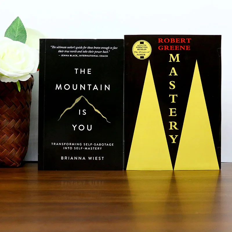 

《The Mountain is You》+《Mastery》A Dual-Effect Set for Self-Improvers Skill Master Ideal for Chrismas holiday gift Classic reading