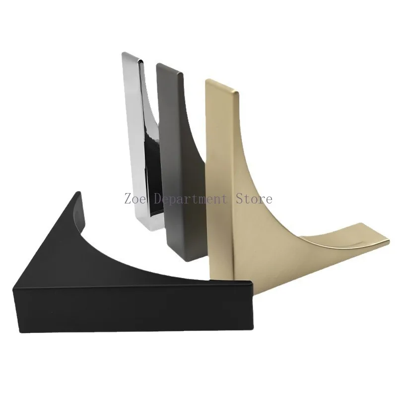 Modern Triangle Cambered Cabinet Handles Zinc Alloy Originality Drawer Handles Black/Gray/Gold/Silver Handles for Furniture