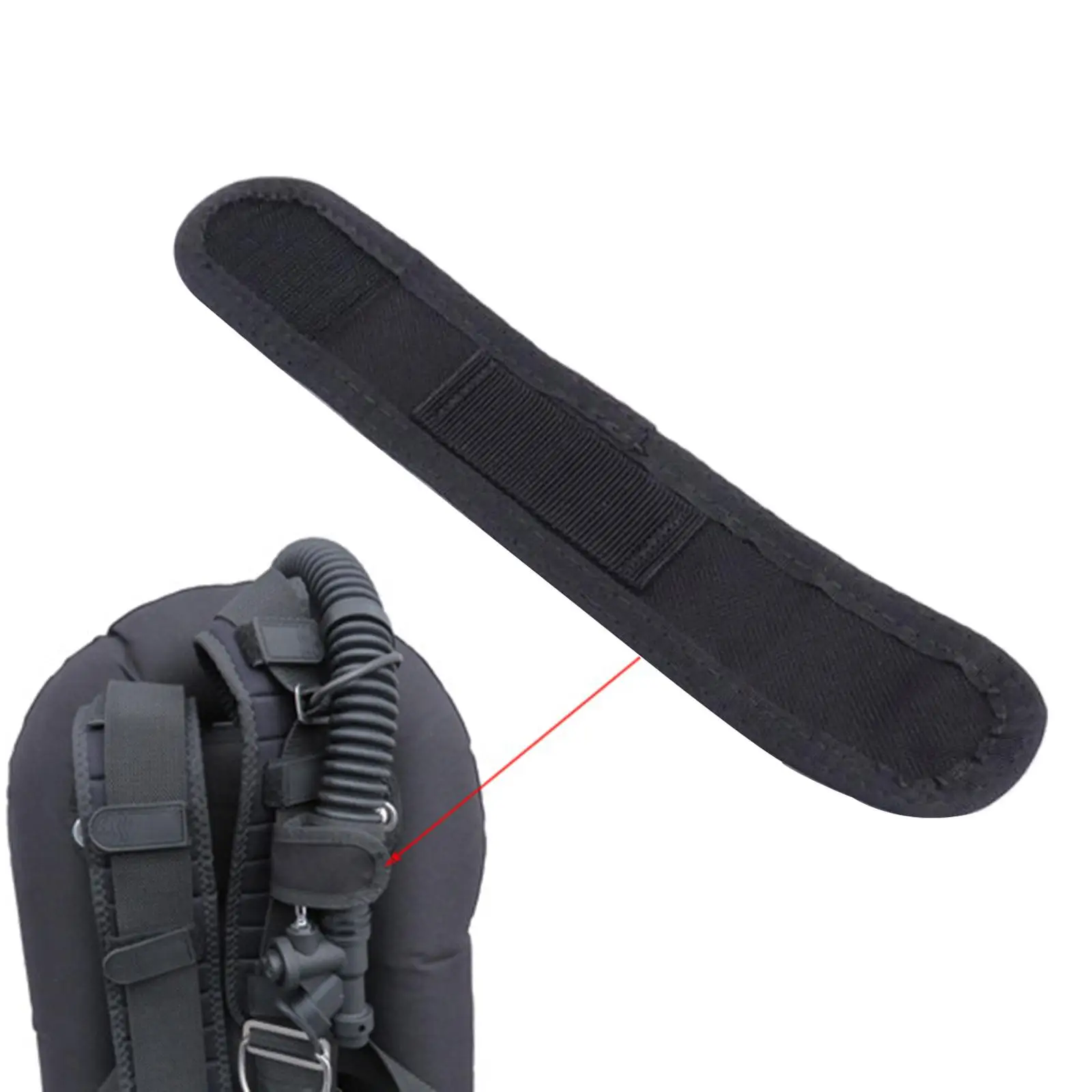 Nylon Strap for Scuba Diving Backmount and Sidemount Gear Quick Release BCD Equipment