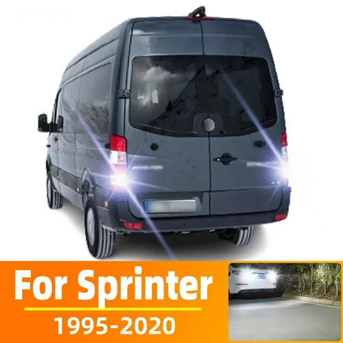 Imagen 1 del producto 2 uds luz LED de marcha atrás para Mercedes Benz Sprinter B901 B902 B903 B904 B905 B906 B907 B909 B910 accesorios 1995-2020 respaldo trasero