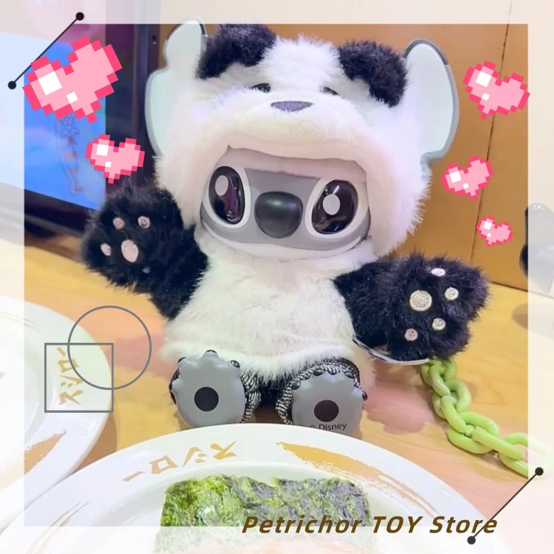 

Genuine New First Release Anime Panda Stitch Limited Edition Plush Elevator Pendant Original Vinyl Figure Model Decoration