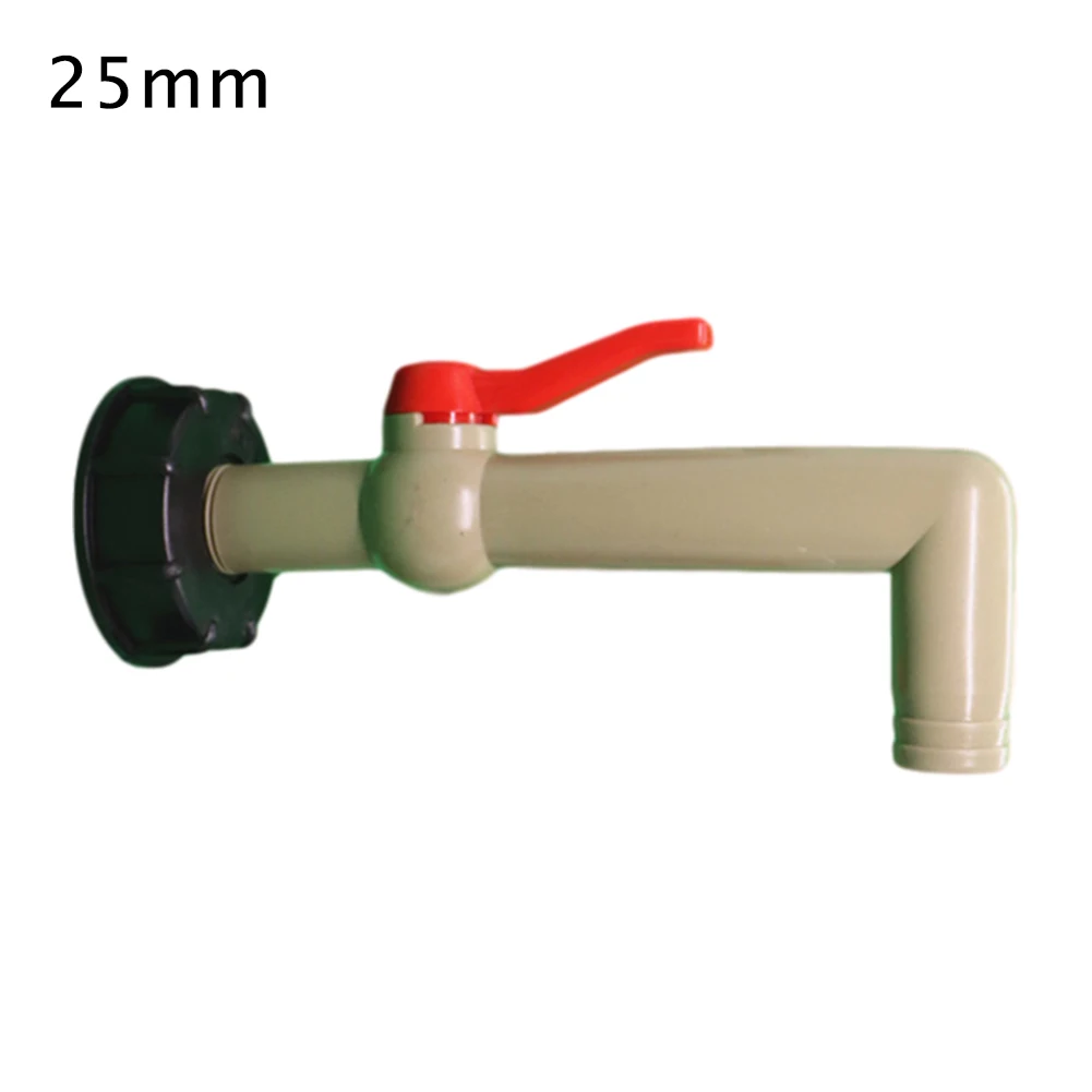 Water Tank Adapter | Hose Adapters for Tank | 90-degree S60x6 Sturdy and Durable Ton Barrel Joint Va