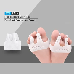 1Pair Multifunctional Hallux Valgus Toes Separator Honeycomb Gel Bunion Corrector Orthopedic Braces Orthotics Bone Toe Pillow