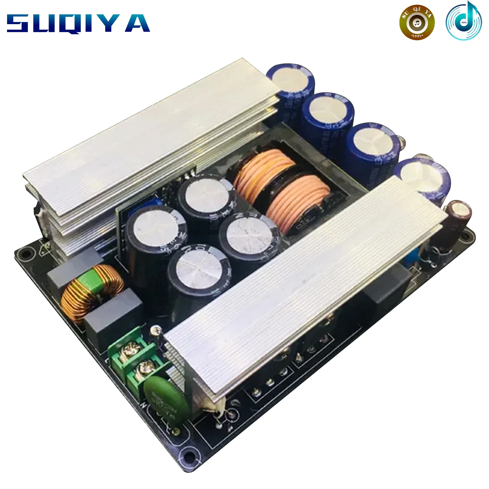 1500W Soft Start LLC Switch Amplifier Audio Power Supply Board AC220V Input Output Voltage Dual 45V 50V 60V 70V 80V