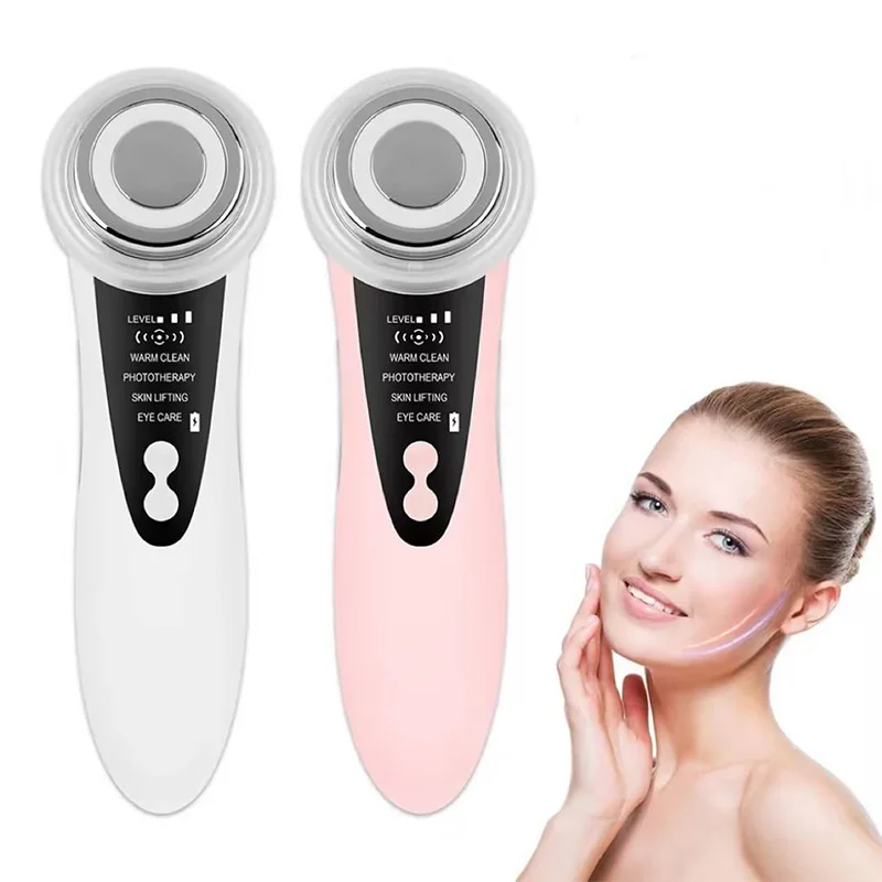 

Multifunctional Beauty Device Handheld Ultra Sonic Facial Machine 3 Mhz Ultrasonic Face Deep Cleaning Beauty Equipment