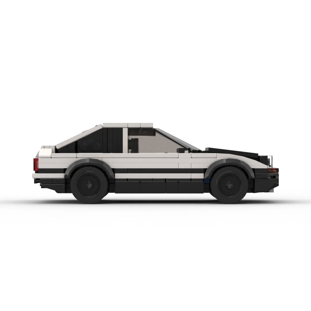MOC AE86 Style Racing Car 331PCS 8 Stud Wide Small Bricks Building Blocks Model Assembly Toy Gift