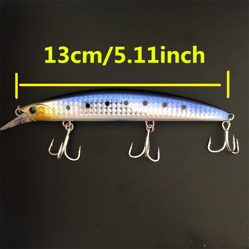 9107 LURETV Giappone SMITH stesso stile Smith vento 125F lancio lungo acqua galleggiante Minolua esca spigola pout esca finta