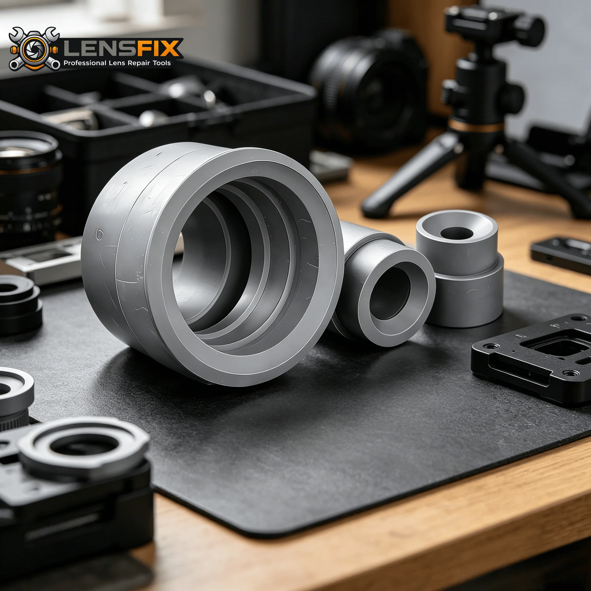 Camera Lens Repair Rubber Opener Kit, 9PCS 8-83mm Retaining Ring Removal Tool for Telescope Eyepiece Optical Maintenance