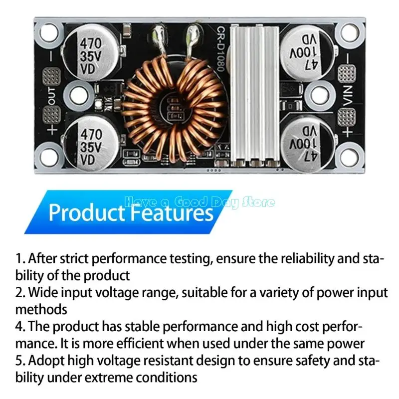 462D Energy Efficient Steps Down Power Supply for 100V to 5V 12V Conversion Minimizing Thermal Issue in Industrial